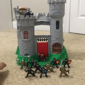 Fisher Price knights and castle